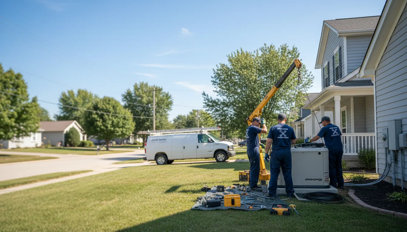 Generator Installation in Columbiana, AL near me